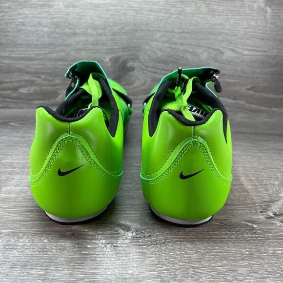 Nike Zoom Long Jump 4 Track Spikes Shoes Cleats Men’s Size 10 Electric Green NEW - Picture 6 of 9